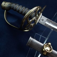 British Victorian Royal Horse Guards Post-1832 Officer’s Sword of Cornet George W P Woodroffe , 1862 3